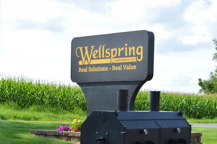 Wellspring Components sign